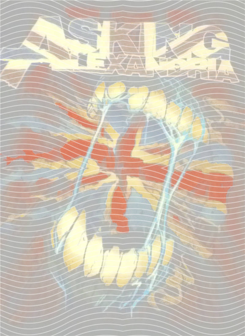 Metal band half-tone-MB 356